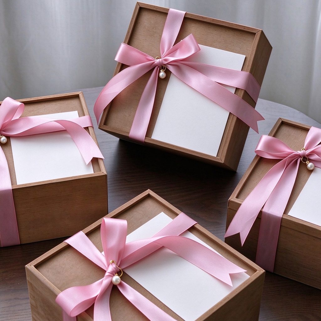 The Blush Ribbon Keepsake Gift Box